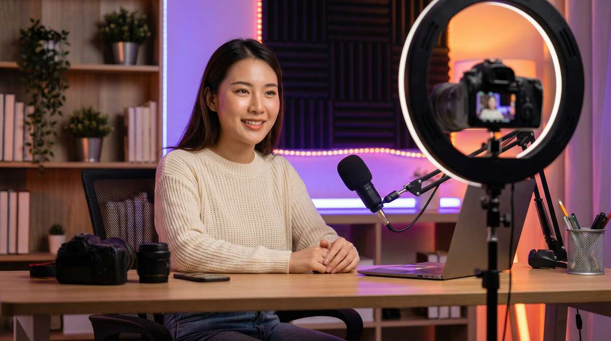 黄色仓库创意短视频